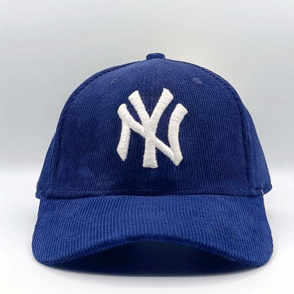 NY Corduroy Blue Cap