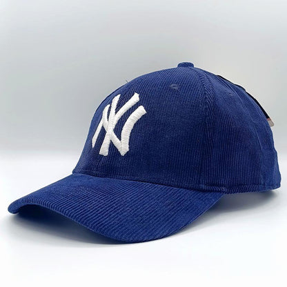 NY Corduroy Blue Cap