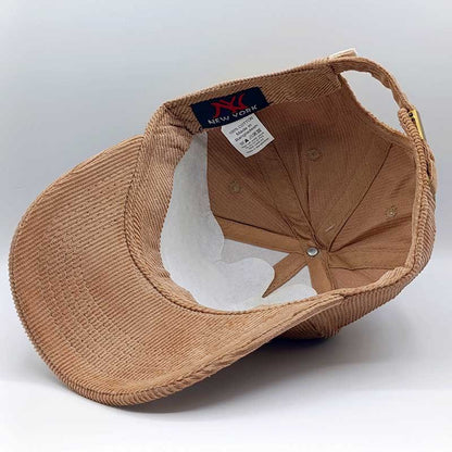 NY Corduroy Beige Cap