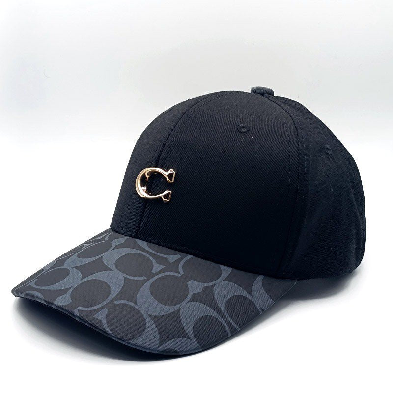 Black Coach Metallic-C Dark Grey Cap