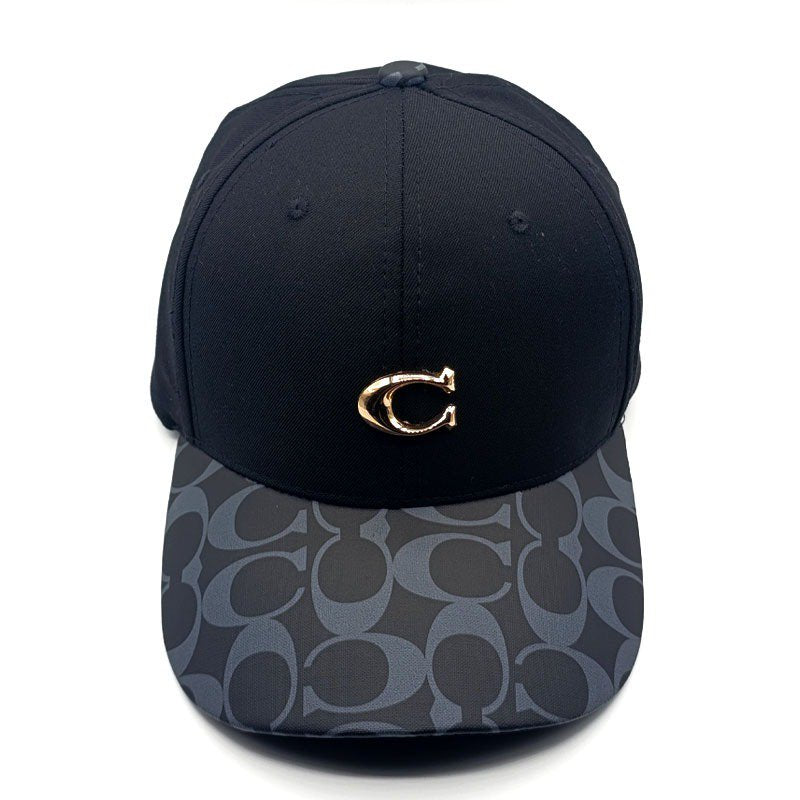 Black Coach Metallic-C Dark Grey Cap