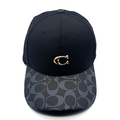 Black Coach Metallic-C Dark Grey Cap