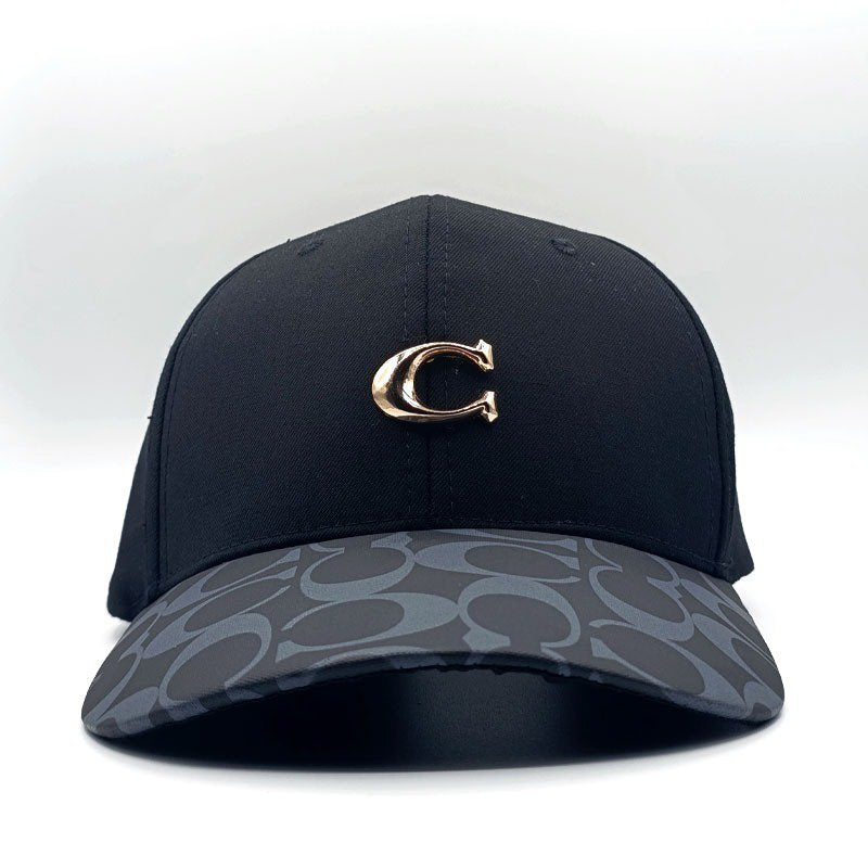 Black Coach Metallic-C Dark Grey Cap