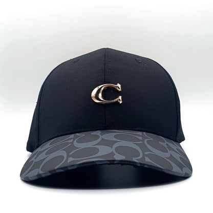 Black Coach Metallic-C Dark Grey Cap