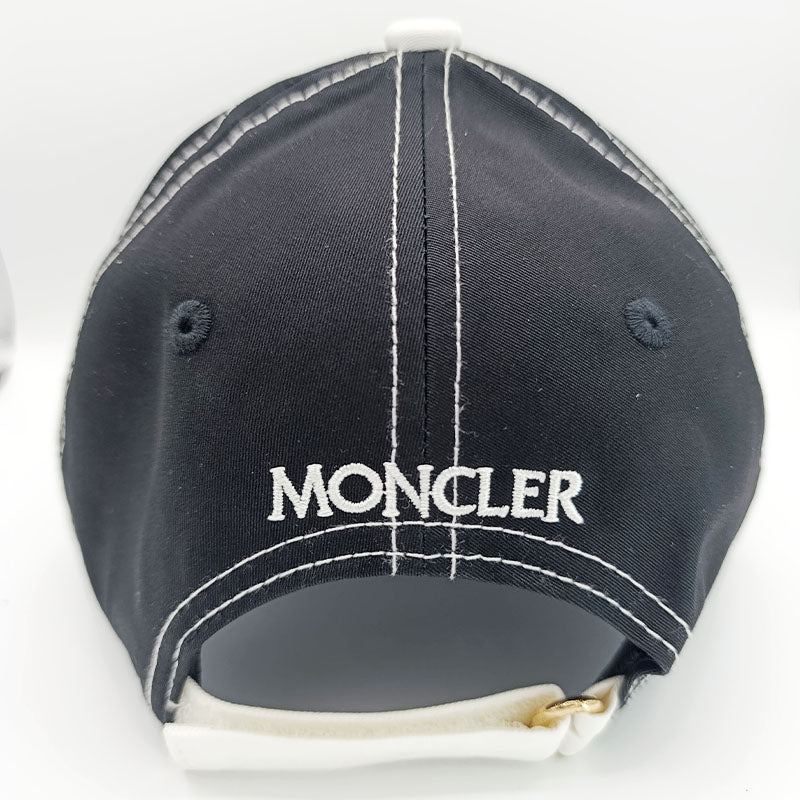 Moncler Signature Black Cap