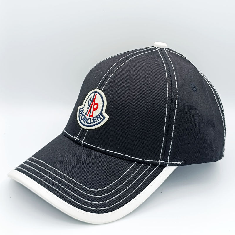 Moncler Signature Black Cap