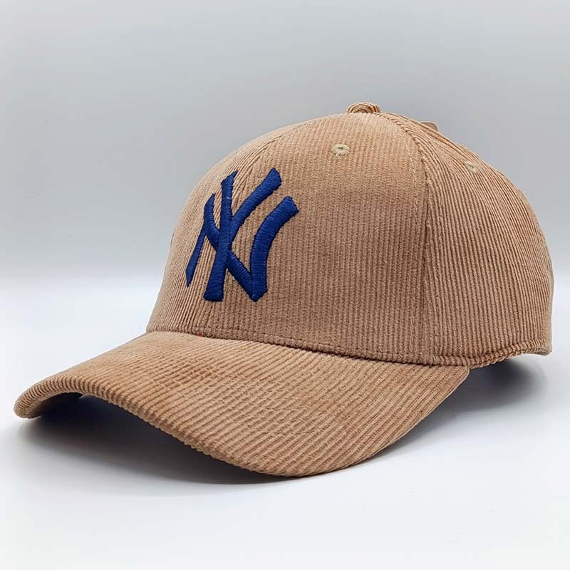 NY Corduroy Beige Cap